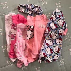 Hello Kitty Bundle Baby Girl Newborn & 0-3 months